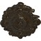 Ekena Millwork Strasbourg Ceiling Medallion, Hand-Painted Stone Hearth Crackle, 30 1/2"W x 20"H x 1 1/2"P CM30SGSHC - alternate 2